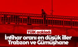 TÜİK açıkladı: İntihar oranı en düşük iller Trabzon ve Gümüşhane