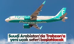 Suudi Arabistan’da Trabzon’a yeni uçak seferi başlatılacak