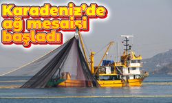 Karadeniz’de ağ mesaisi başladı: Balıkçılar ağlarını onarıyor