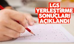 LGS yerleştirme sonuçları açıklandı