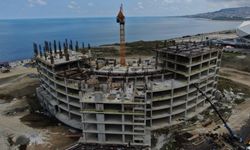 Trabzon Şehir Hastanesi inşaatı hızla yükseliyor