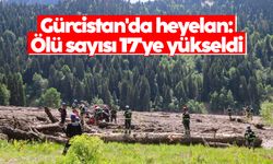 Gürcistan'da heyelan: Ölü sayısı 17'ye yükseldi