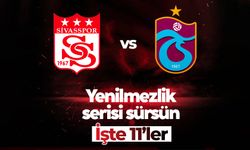 Sivasspor - Trabzonspor: Muhtemel 11'ler