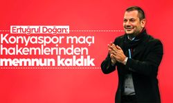 Ertuğrul Doğan: 'Konyaspor maçı hakemlerinden memnun kaldık'