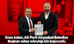 Enes Aslan, AK Parti Akçaabat Belediye Başkan aday adaylığı için başvurdu