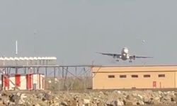 THY uçağı iniş sırasında beşik gibi sallandı