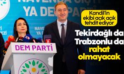 DEM Parti'den nabız yükselten tehdit: 'Tekirdağlı da Trabzonlu da rahat olmayacak'