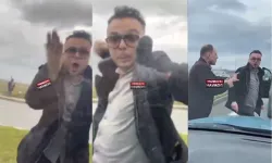 Hollanda plakalı gurbetçi trafikte terör estirdi