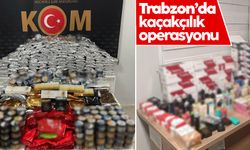 Trabzon’da kaçakçılık operasyonu: Yüzlerce ürün ele geçirildi