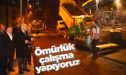 Murat Zorluoğlu asfalt çalışmalarını yerinde inceledi