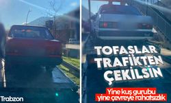 Trabzon'da gürültü sebebiyle 3 araç trafikten men edildi