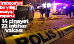 Trabzon'un bir yıllık asayiş raporu: 14 cinayet, 22 intihar vakası