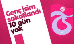 Trabzonspor’da sakatlık: En az 10 gün yok
