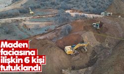 Erzincan'daki maden faciasına ilişkin 6 kişi tutuklandı