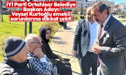 İYİ Parti Ortahisar Belediye Başkan Adayı Veysel Kurtoğlu emekli sorunlarına dikkat çekti