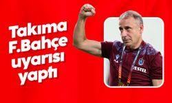 Trabzonspor'da Abdullah Avcı'dan takıma Fenerbahçe maçı uyarısı