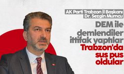Sezgin Mumcu: DEM ile demlendiler, ittifak yaptılar, Trabzon'da sus pus oldular