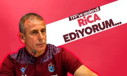 Trabzonspor Teknik Direktörü Abdullah Avcı, TFF'ye seslendi! 'Rica ediyorum..'