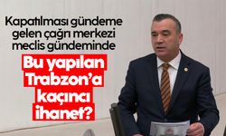 Yavuz Aydın kapatılması gündeme gelen çağrı merkezi için: 'Bu yapılan Trabzon’a kaçıncı ihanet?'