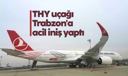 THY uçağı, Trabzon'a acil iniş yaptı