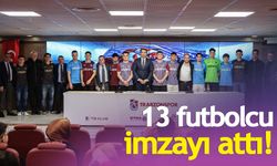 Trabzonspor'da 13 futbolcu imzayı attı!