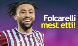 Trabzonspor'da Folcarelli ilk kez 11'de oynadı, mest etti!