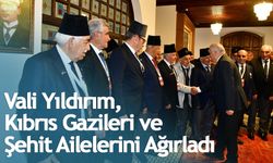 Vali Aziz Yıldırım, Kıbrıs Gazileri ve Şehit Ailelerini Ağırladı