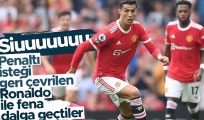 Aston Villa taraftarı Cristiano Ronaldo ile fena dalga geçti