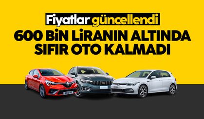 KDV zammı sonrası Türkiye'de satılan en ucuz sıfır otomobiller