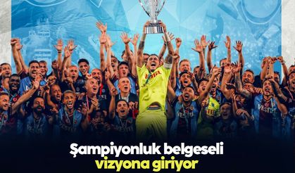 Trabzonspor'da şampiyonluk belgesi çalışmaları tamamlandı