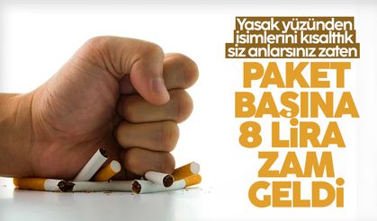 Bir sigara grubuna zam: Sosyal medyadan duyuruldu