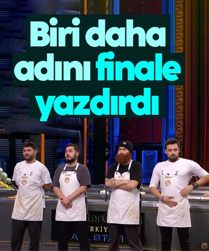 MasterChef All Star'da bir finalist daha belli oldu