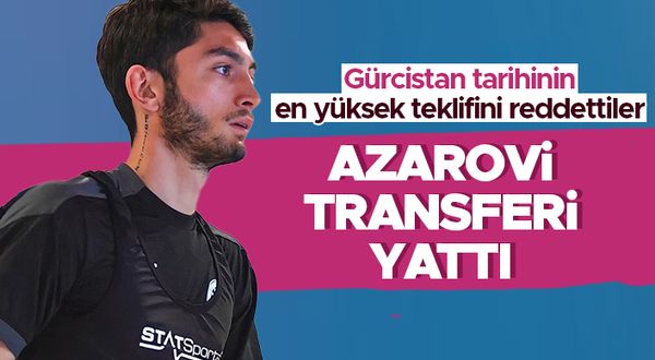 Trabzonspor'da Irakli Azarovi transferi yattı