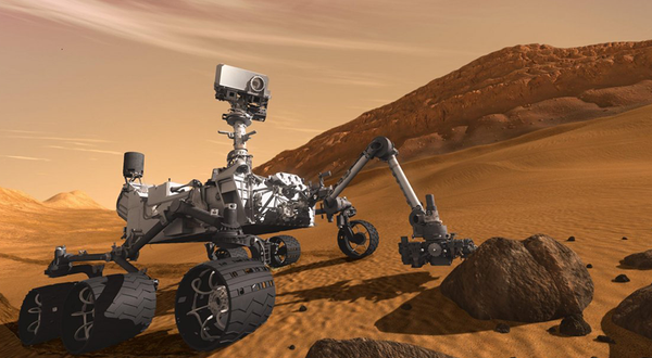 NASA'nın Mars aracı Curiosity, yeni bir fotoğraf gönderdi