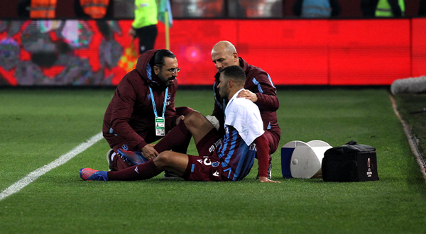 Trabzonspor'da sakatlanan Vitor Hugo'dan iyi haber