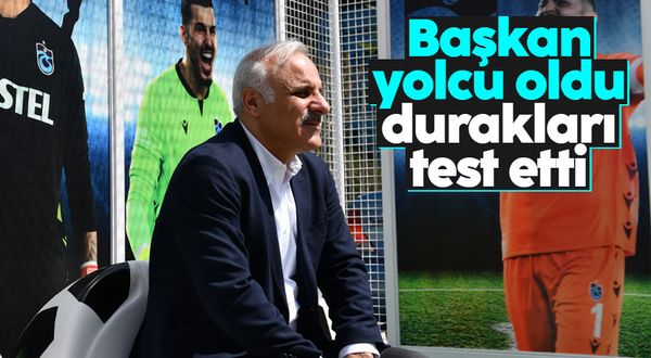 Trabzon'un otobüs durakları göz kamaştırıyor: Başkan Murat Zorluoğlu bizzat test etti