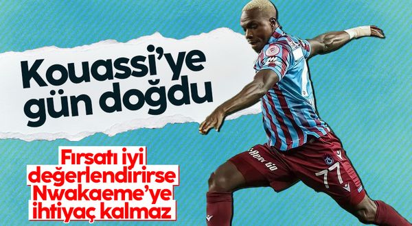 Trabzonspor'da Kouassi'ye gün doğdu