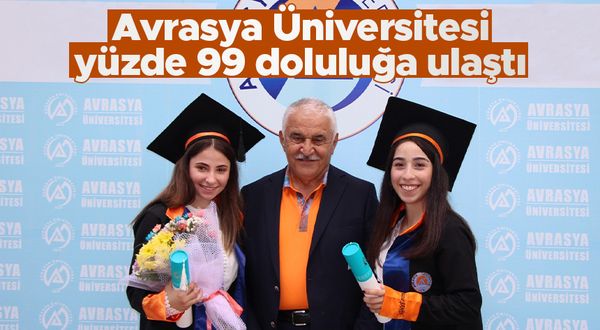 Avrasya Üniversitesi ek yerleştirme ile yüzde 99 doluluğa ulaştı