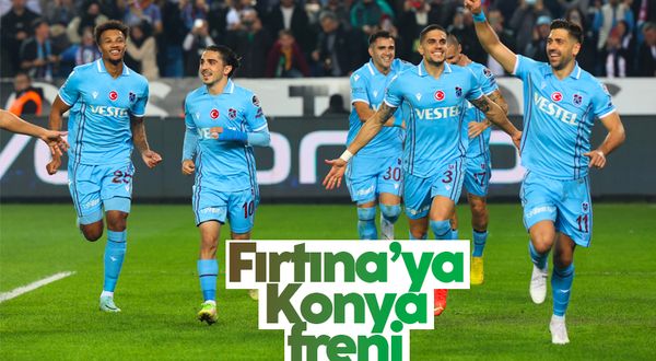 Trabzonspor, Konyaspor ile berabere kaldı