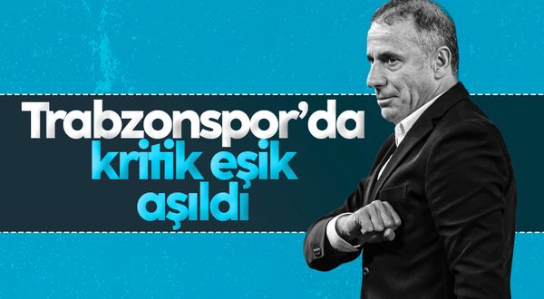 Trabzonspor'da kritik eşik aşıldı