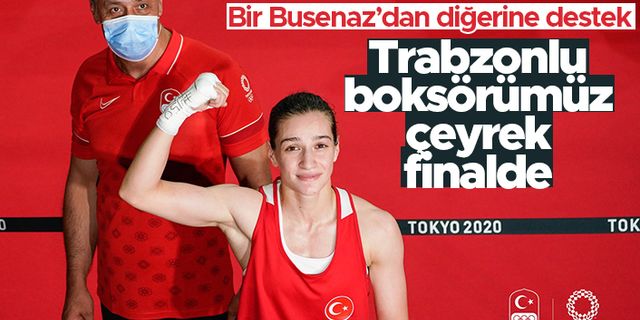 Trabzonlu Buse Naz Çakıroğlu çeyrek finalde