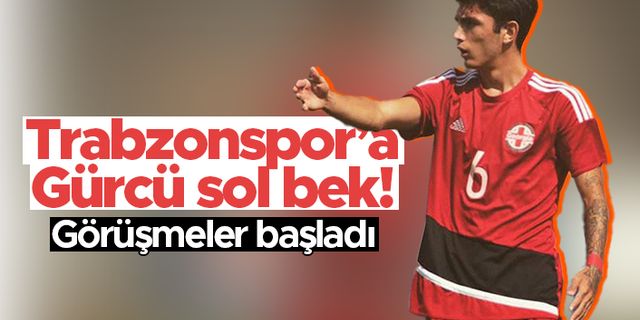 Trabzonspor, Gürcü sol bek Azarovi'ye kancayı taktı