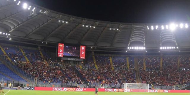 Trabzonspor'u Roma'da kalabalık bekliyor