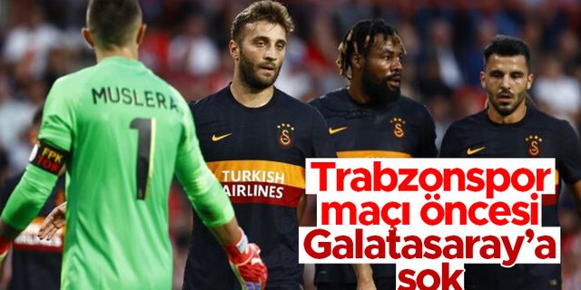 Galatasaray'a şok üstüne şok! - Trabzonspor maçında olmayacaklar...