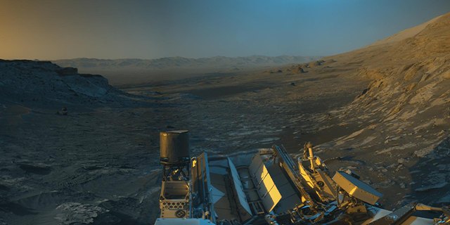 Curiosity Mars'tan 'kartpostallık' fotoğraf gönderdi