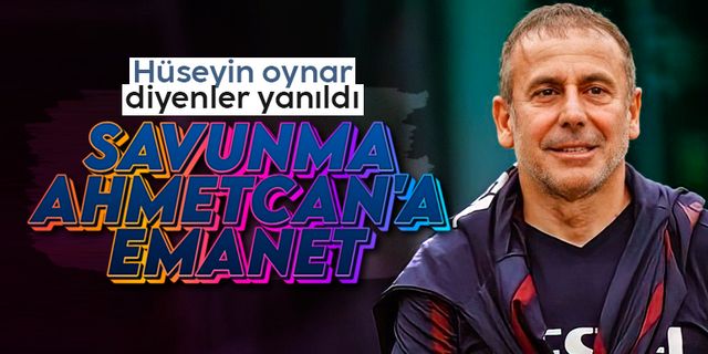 Trabzonspor'da savunma Vitor Hugo - Ahmetcan'a emanet