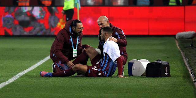 Trabzonspor'da sakatlanan Vitor Hugo'dan iyi haber