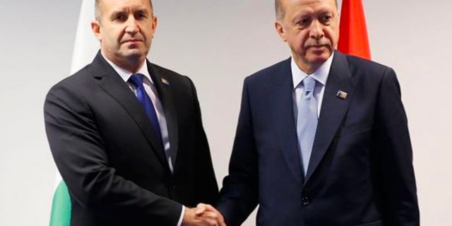 Erdoğan, Rumen Radev ile görüştü