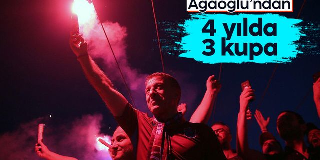 Trabzonspor, Ahmet Ağaoğlu'nun döneminde üçüncü kupasını almaya hazırlanıyor