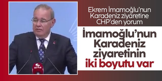 Faik Öztrak, Ekrem İmamoğlu'nun Karadeniz turu hakkında konuştu